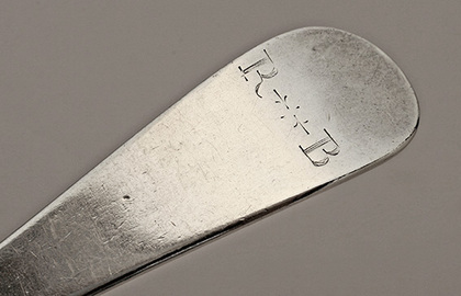 Coin Silver Tablespoon - Philadelphia, Samuel Alexander